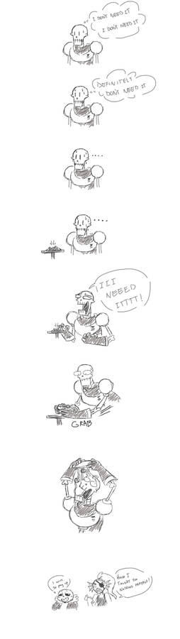 Papyrus needs spaghetti