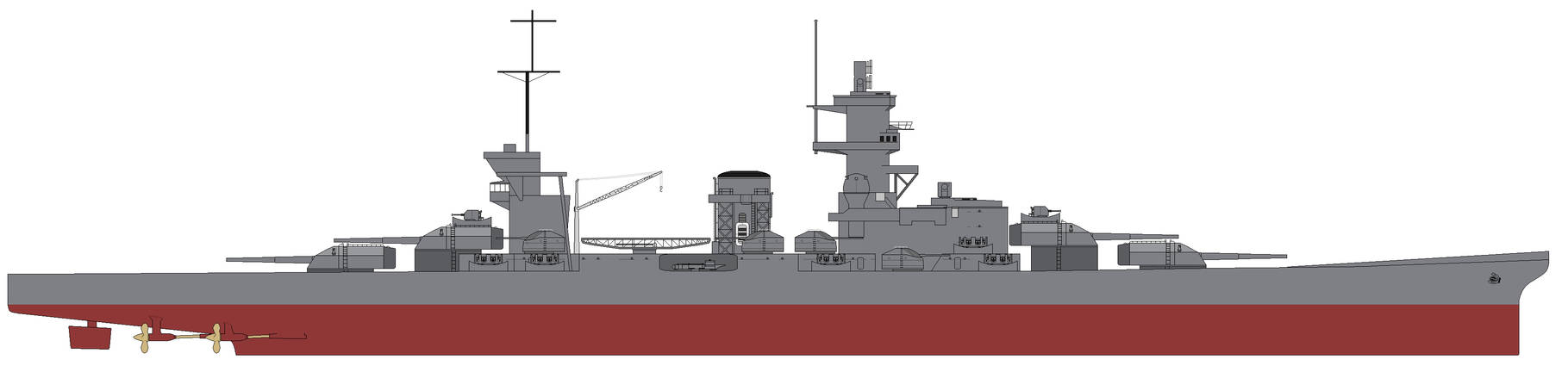 Battlecruiser by JNSDF-Kozuke on DeviantArt