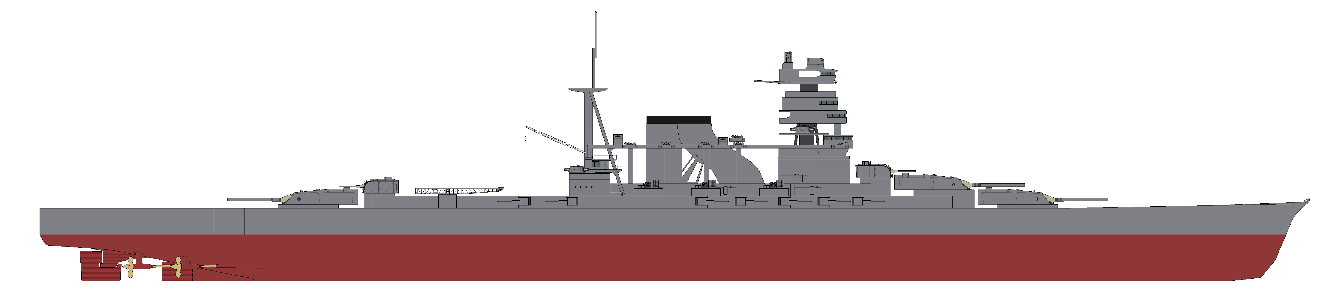 Ijn Deviantart IJN Battleship by JNSDF-Kozuke on DeviantArt