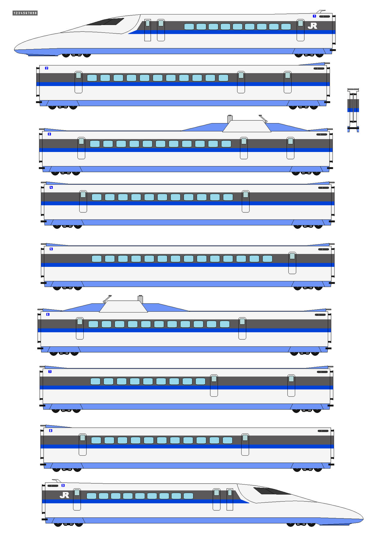 Shinkansen concept design by JNSDF-Kozuke on DeviantArt