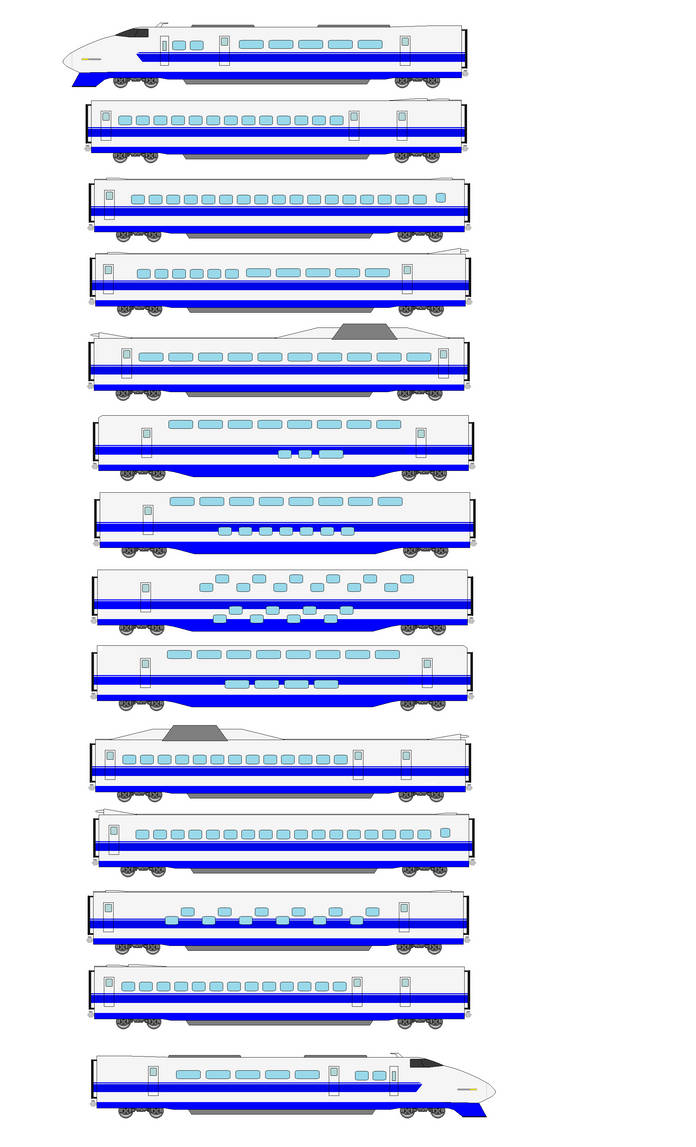 New shinkansen by JNSDF-Kozuke on DeviantArt