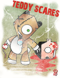 TEDDY SCARES by Artist-MarcusAlley