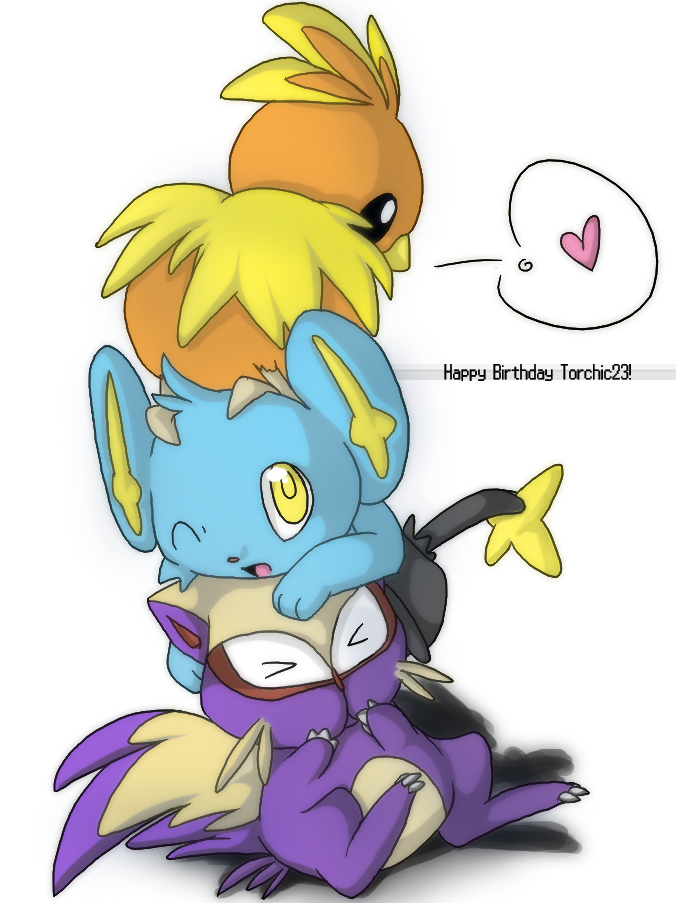 Poketower:Torchic23 happybday