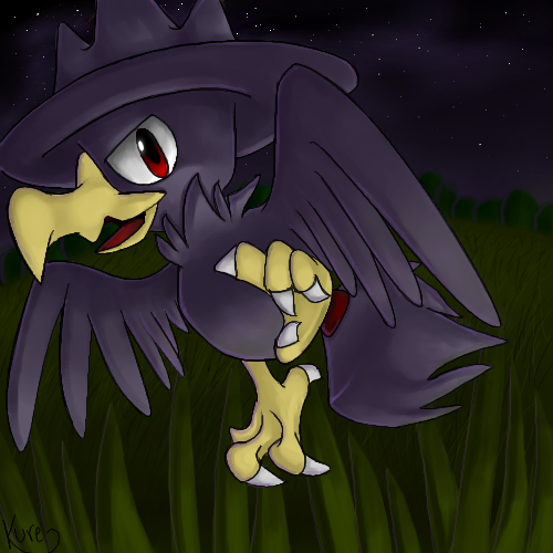 Murkrow - Flashlighted