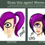 Draw This Again Meme: Leela