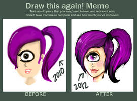 Draw This Again Meme: Leela