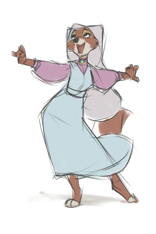 Maid Marian (doodle)