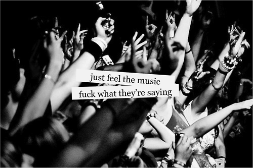just feel music