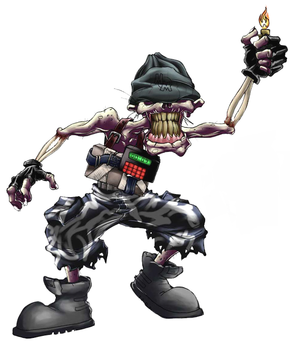 Caustic Exploding Zombie Explosive zombie by lRoar on DeviantArt