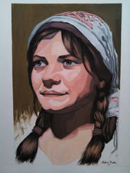 Gouache Portrait 3