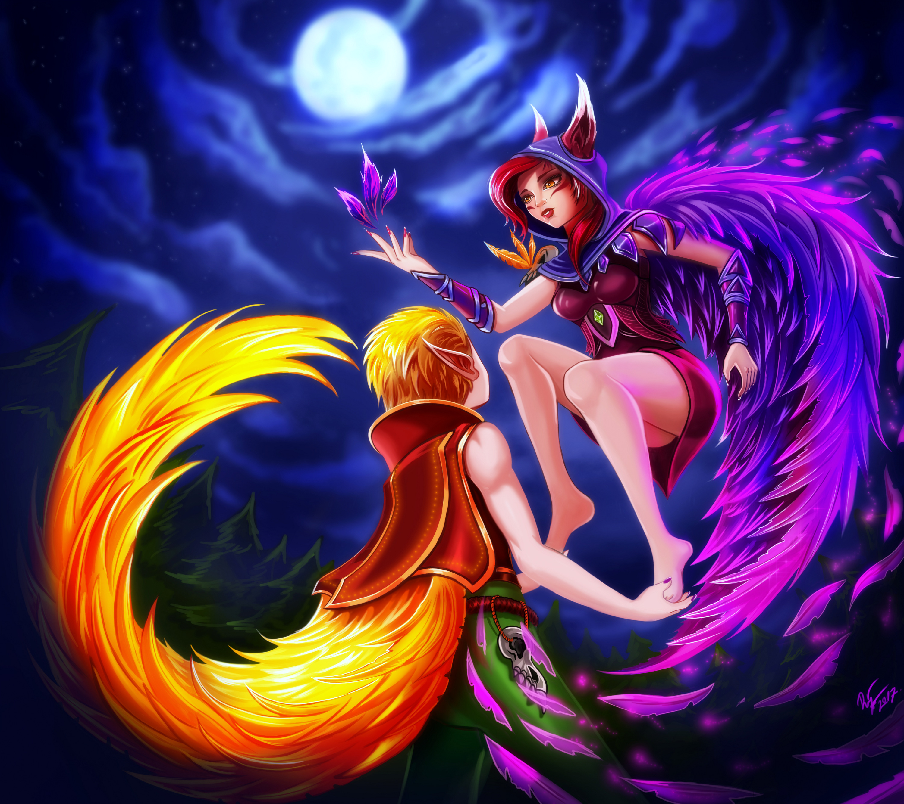 Xayah and Rakan