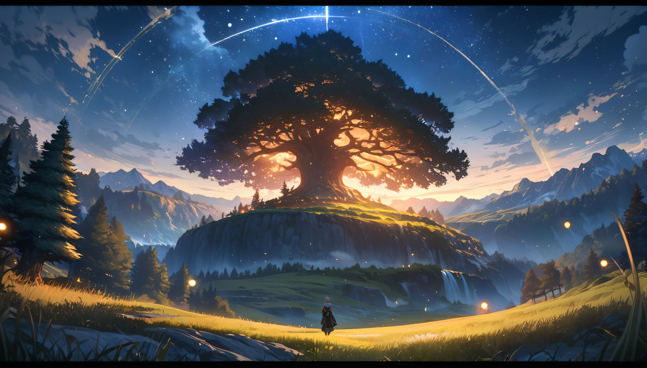 The wise tree by donotbeatme on DeviantArt