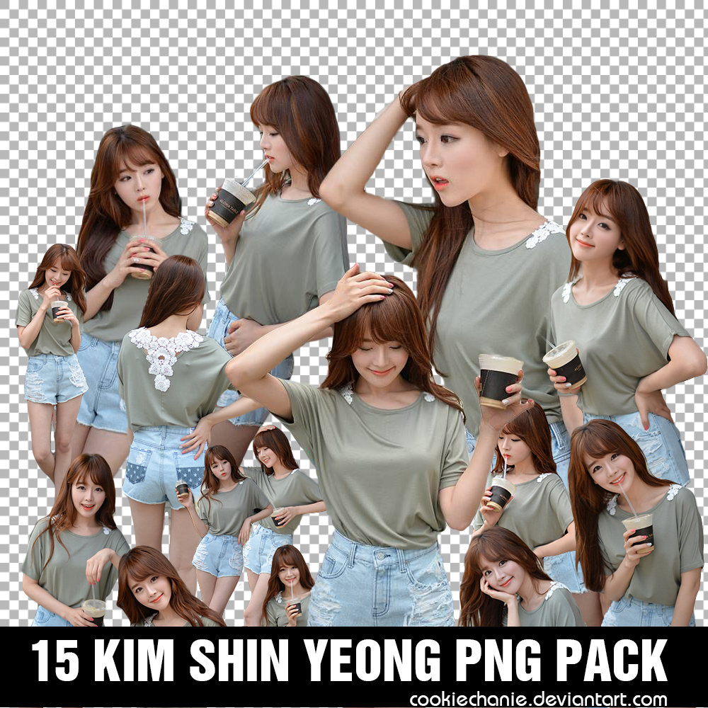 15 Kim Shin Yeong PNG Pack - By cookie