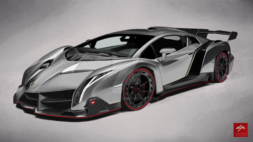 Sketch of a Lamborghini Veneno | drawingpat by golferpat on DeviantArt