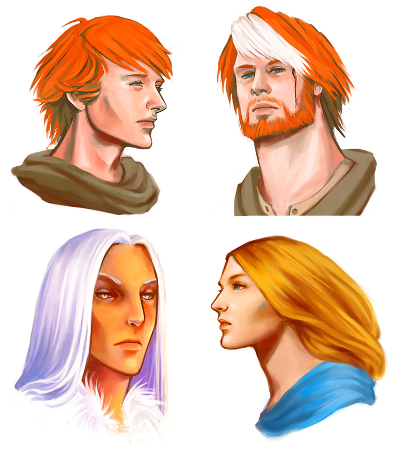 Memory, Sorrow, and Thorn by Vestergaard