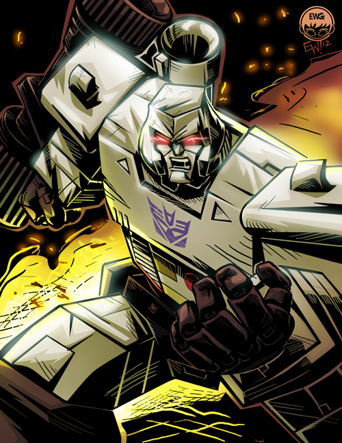 Transformers G1 Megatron - Fin Commission