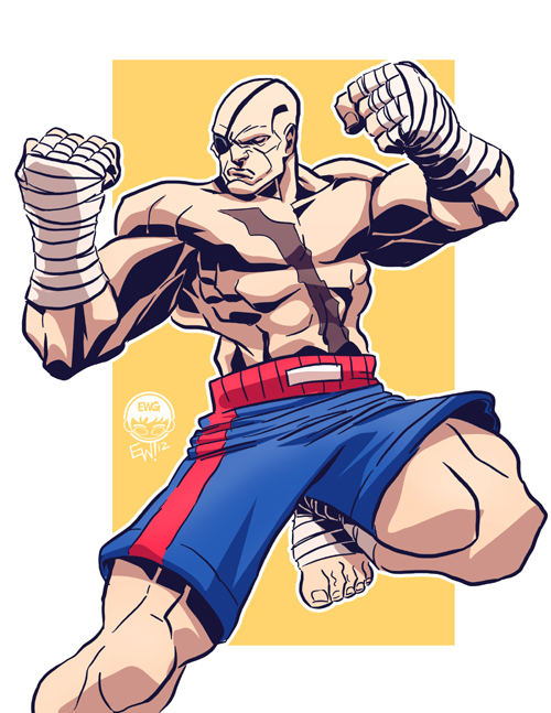 Street Fighter - Sagat - Commission