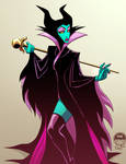 Maleficent - EWG Christmas Commission by EryckWebbGraphics