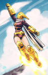 Rocket Girl - Commission by EryckWebbGraphics