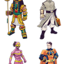 Ungrounded Characters Sheet 1 Fin - Commission
