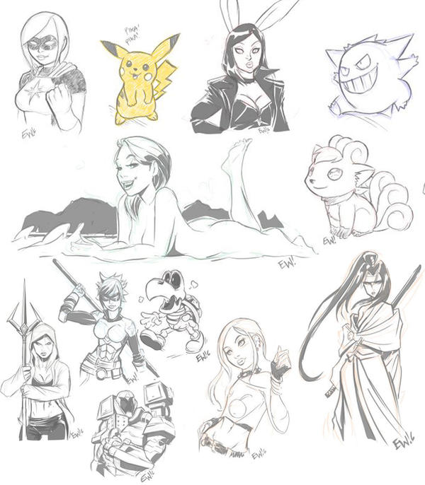 Drawing Request Show Ep2 - SketchDump