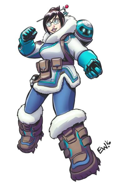 Mei - Overwatch FanArt COmmission