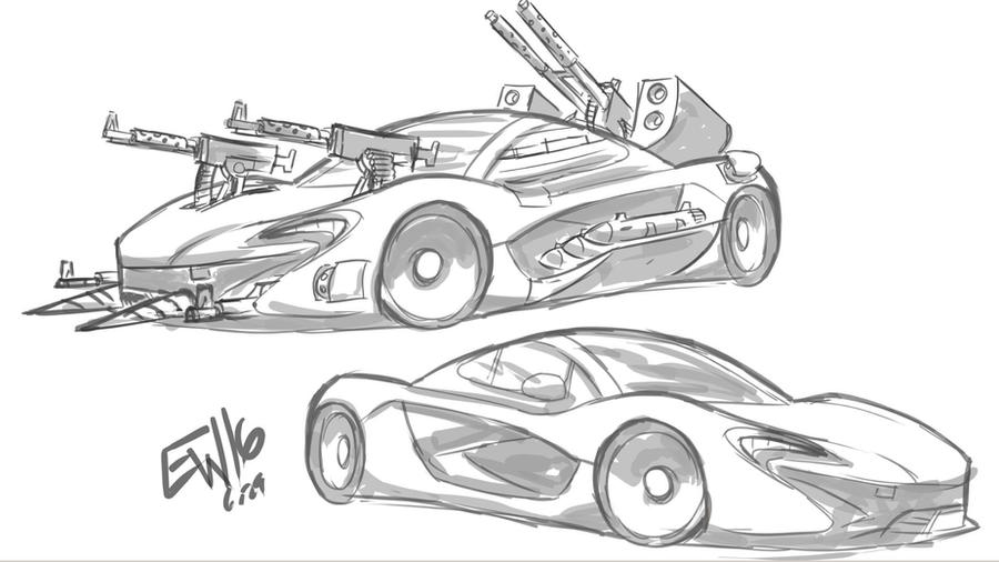 Weaponized Sports Car - DRS Request