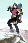 Adventurer Girl - Slot Commission by EryckWebbGraphics