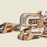 Cockshut Podracer - Practice Drawing