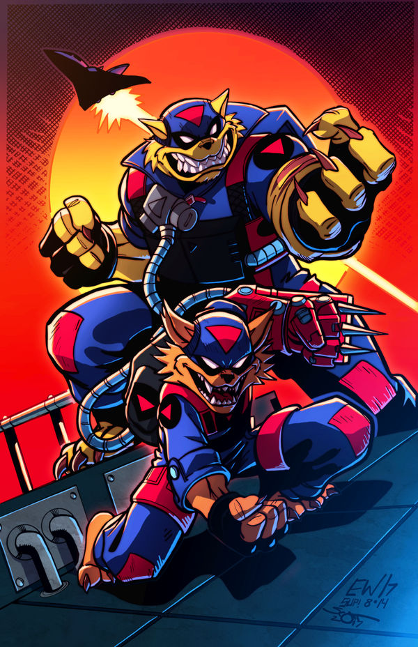 Swat Katz - Collab Fan Art