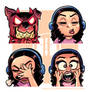 MrsGsCrafties Twitch Streamer Emotes