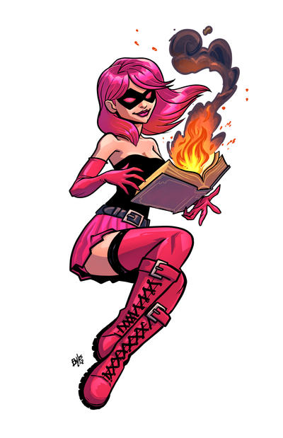 Yuma With Spellbook - Character Art Commission