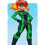 Atomic Girl - Commission Character Art