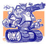 Frankie Mech Tank - Warmup
