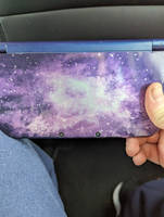 My new 3ds XL Galaxy style 