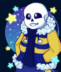 Outertale Sans by SilentStarDreams