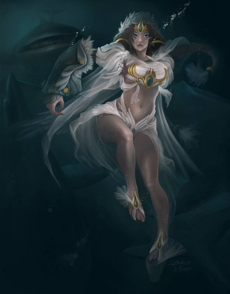 Underwater Warrior by Norke
