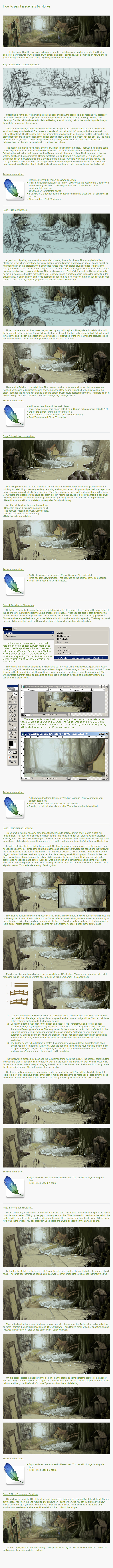 How To Make A Digital Painting by Norke