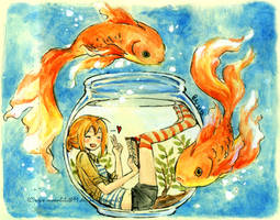 :Goldfish girl: