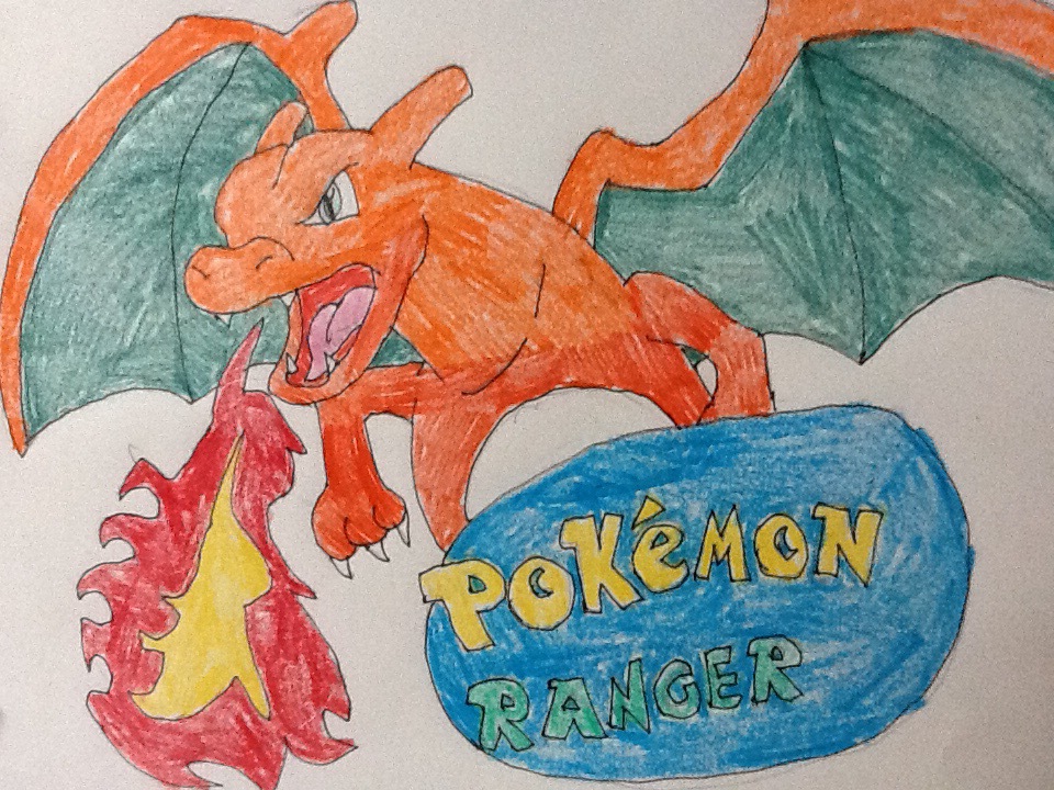Pokemon Ranger Charizard by AdeanThePurpleDragon on DeviantArt