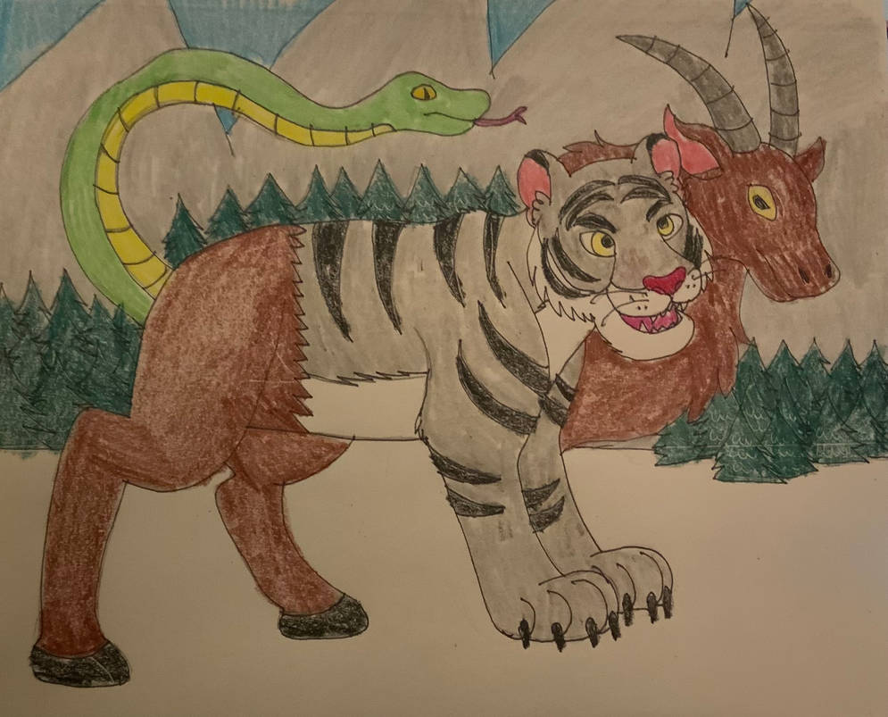 Chimeric Style Chimera by AdeanThePurpleDragon on DeviantArt