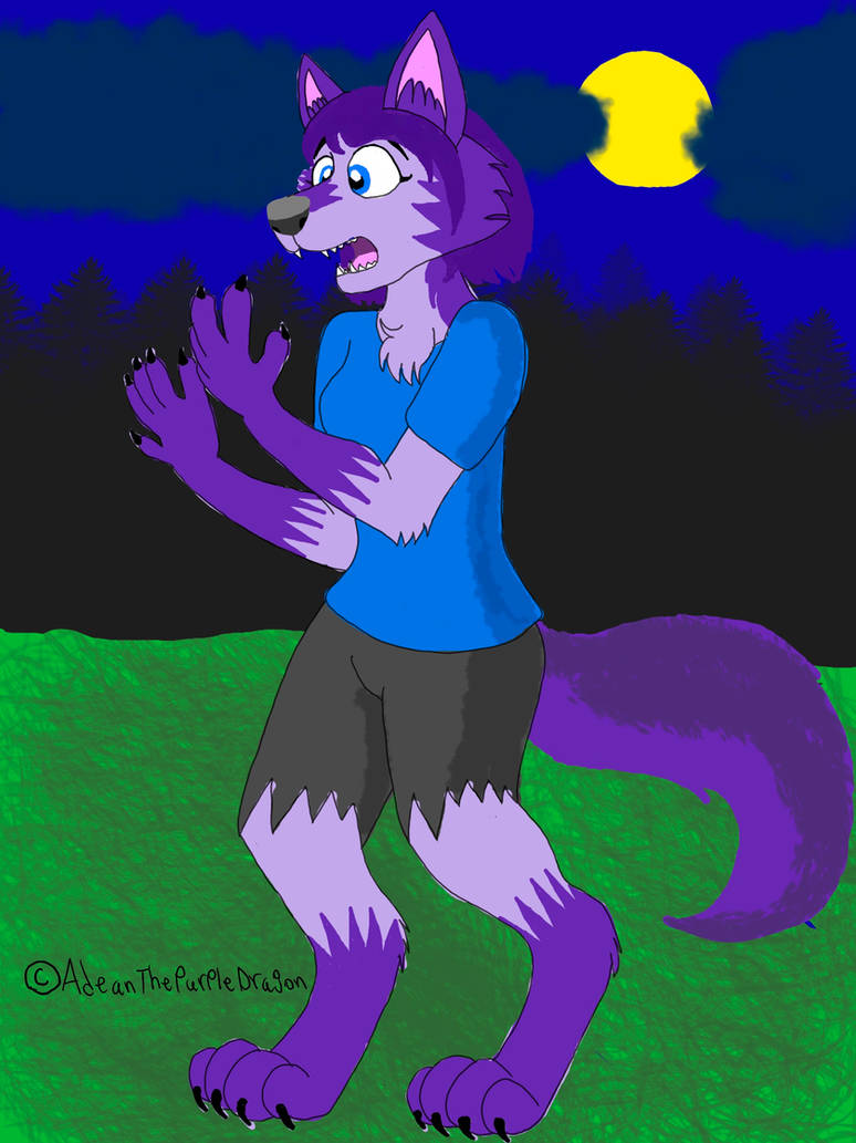 Werewolf Day Full moon werewolf TF by AdeanTheDraconequus on DeviantArt