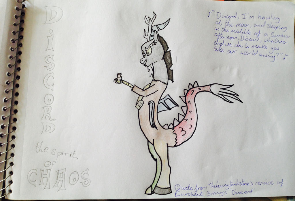 MLP FiM: Discord by Phantasma-Eeria on DeviantArt