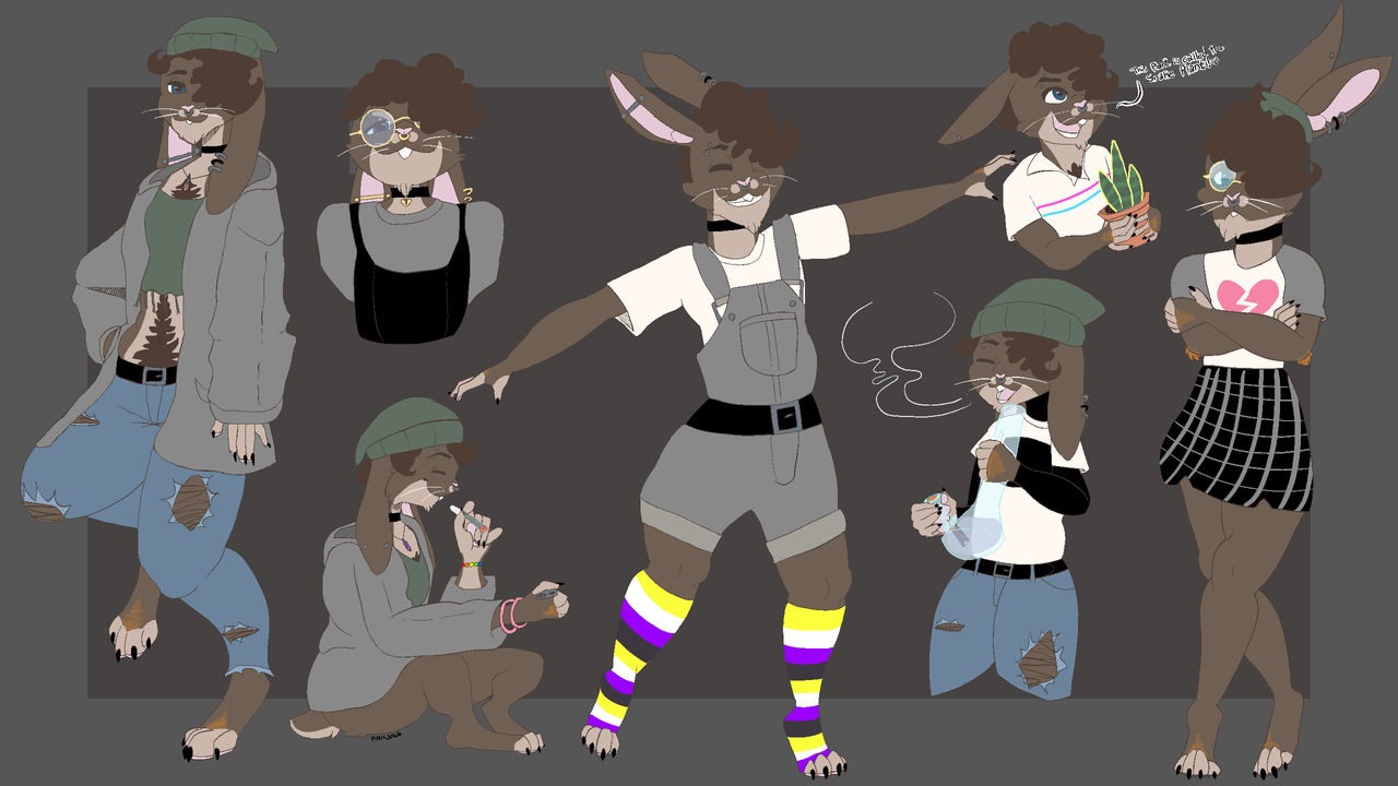Jr Rabbit Jules Jules Character Page by pinkjulesdraws on DeviantArt