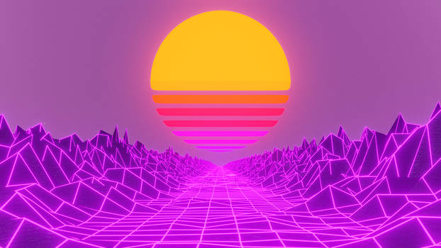 RetroWave Wallpaper