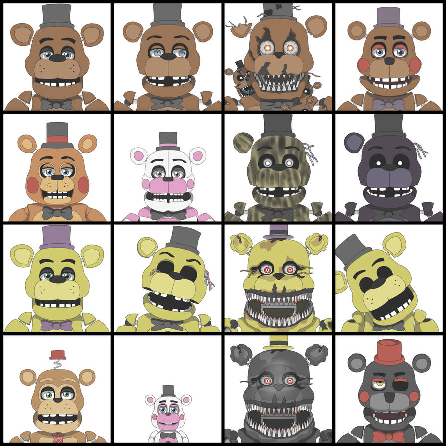 Withered Freddy by Xamp6 on DeviantArt