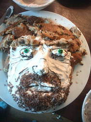 Chuck Norris Facecake