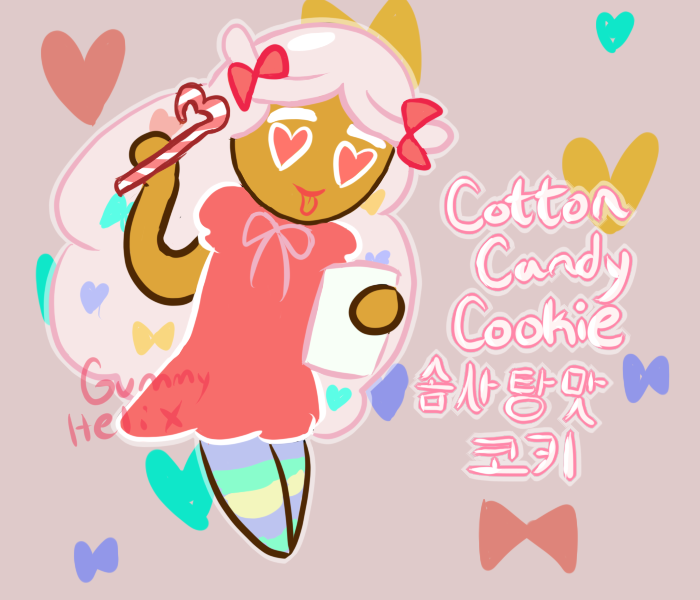 Cotton Candy Cookie - Cookie Run