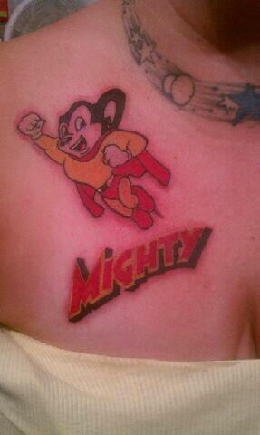 mighty mouse, true mexican tattoo by flufee on DeviantArt mighty mouse, true mexican tattoo by flufee on DeviantArt