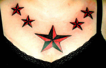 stars, true mexican tattoo